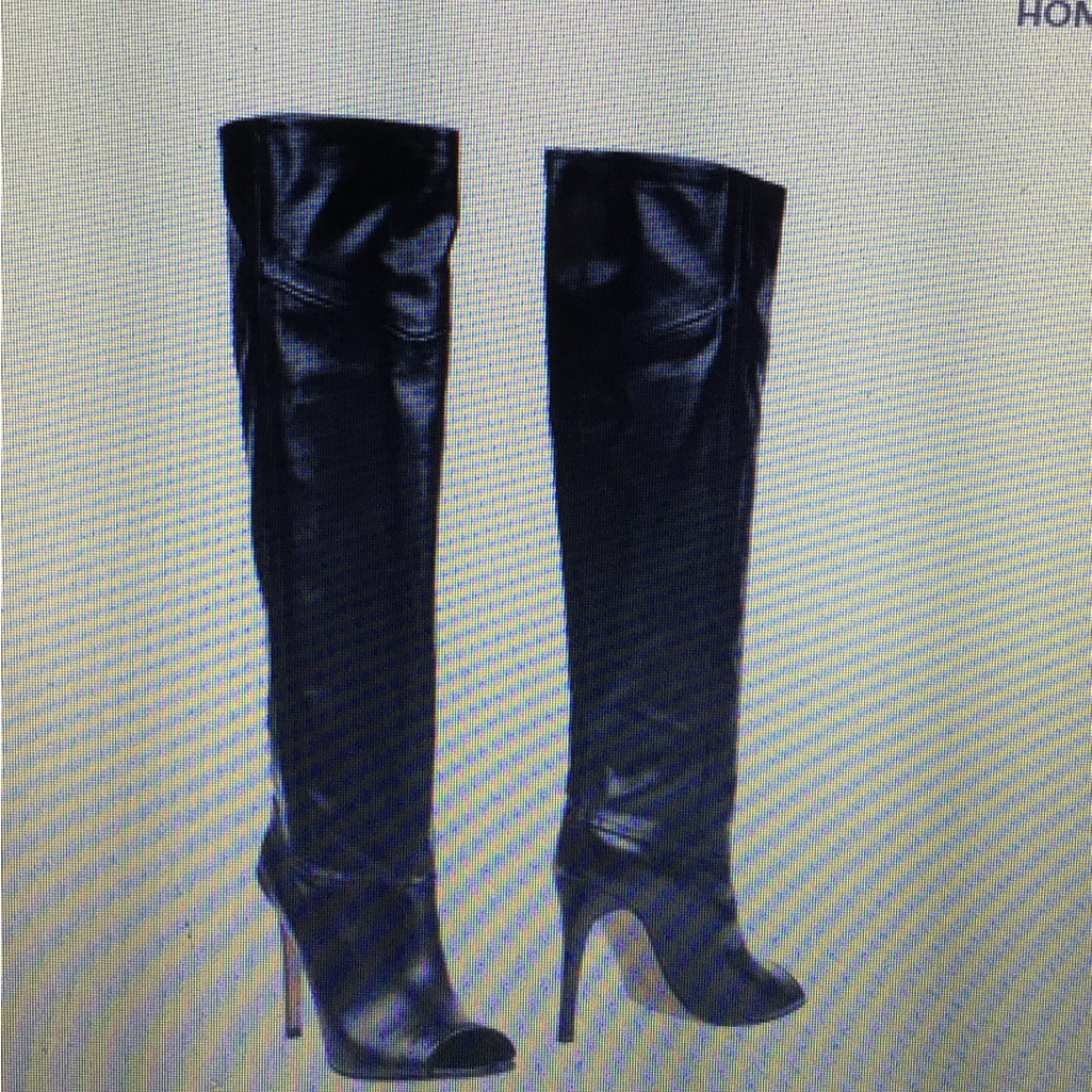 Joseph Sleek Black Over-The-Knee Boots
